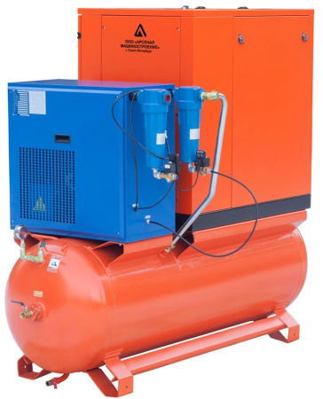 Винтовой компрессор ЗИФ СВЭ-1,9/1,6 ШМ ОиР-500